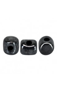 Les perles par Puca® Minos Jet hematite 23980/14400